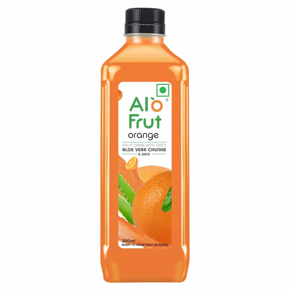 Fruits Drink with Tasty Aloevera Chunks & Juice 300 ml - Pack of 24 | Goodness of Fruits and Aloevera | Ready-to-Serve Fruit Juice | Fruit Juice Combo Pack - Image 9