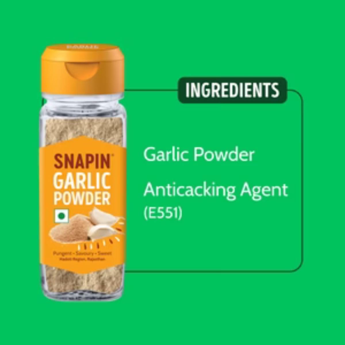Garlic Powder & White Onion Powder (50g+50g) | Ready to use | Sourced From Rajasthan & Gujarat | Zero added Colours, Fillers & Preservatives | Pack of 2 - Image 4