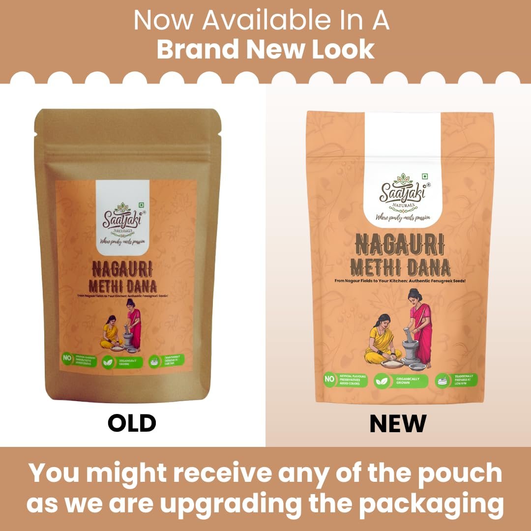 Organic Methi Seeds - 500gm | Preimium Quality Fenugreek Seeds | Sabut Methi Dana | Menthulu Seeds | Vendayam |Hygenically Packed and Perfect for Daily Cooking, Tadka and Pickles - Image 9