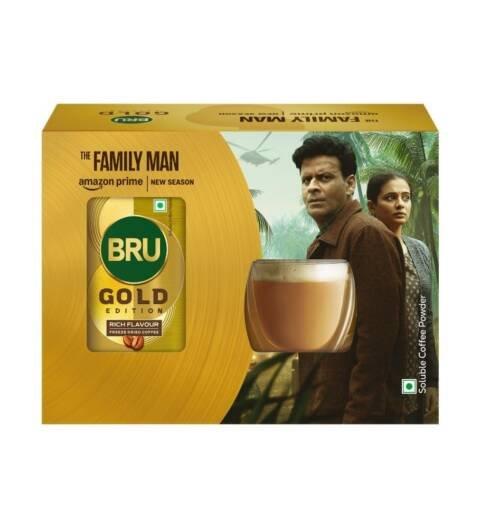 Gold Edition 100% Pure Coffee 100g (with Exclusive Double Walled Glass Mug)