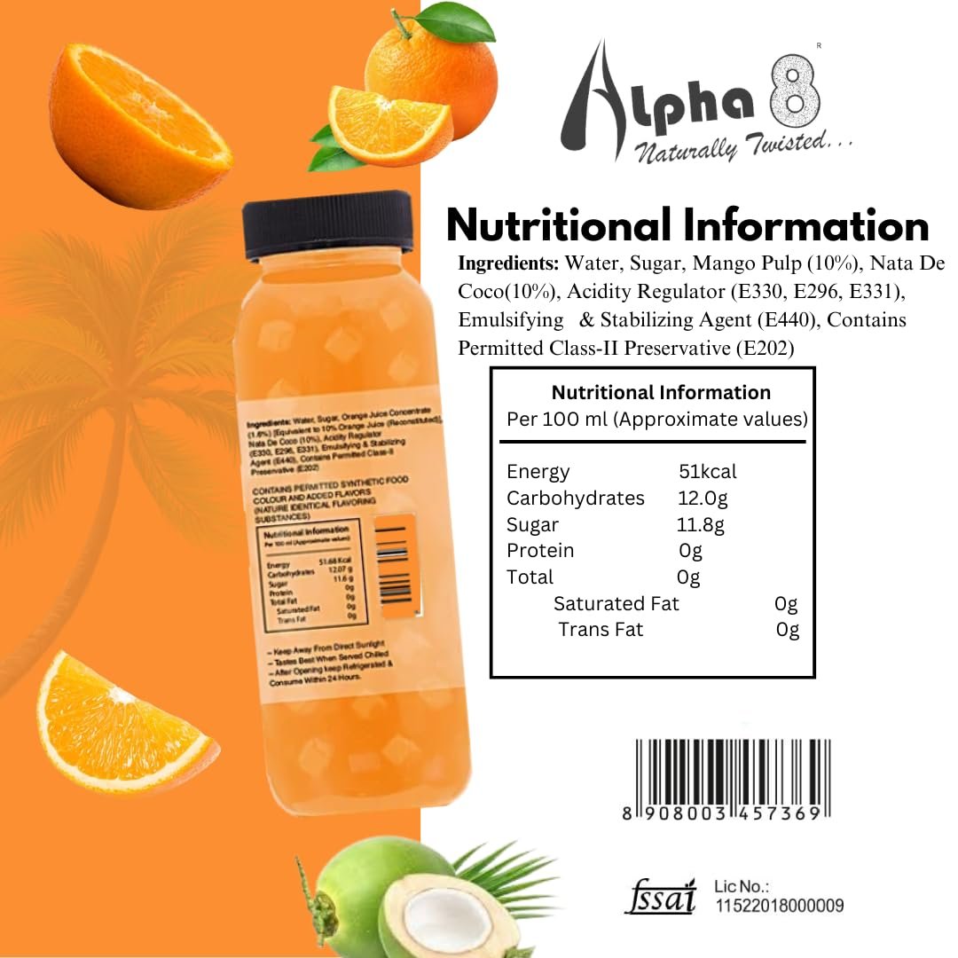 Natural Energizer & Immunity Booster, Healthy Juice, High Fiber, Real Natural Taste Juice (Combo- Pack of 12) - Image 3