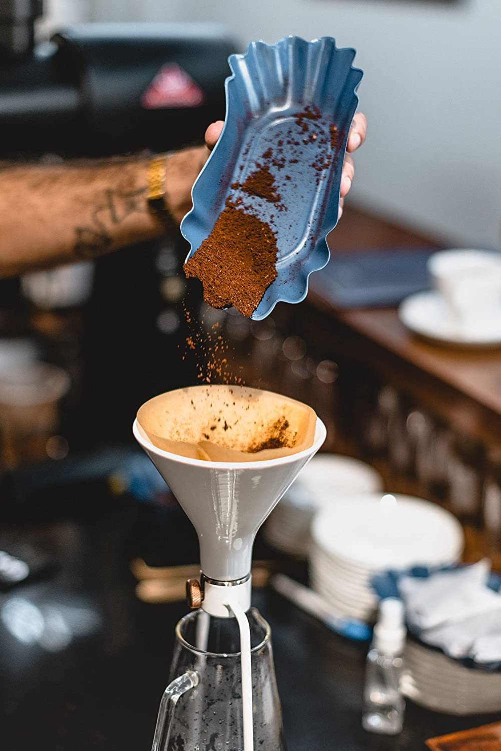 South Indian Arabica French Roast Filter Coffee Powder : Coffee : 100%, (Strong Roast) 500 Gms (Powder) Regular Coffee For Morning, After Noon And Night - Bag - Image 4