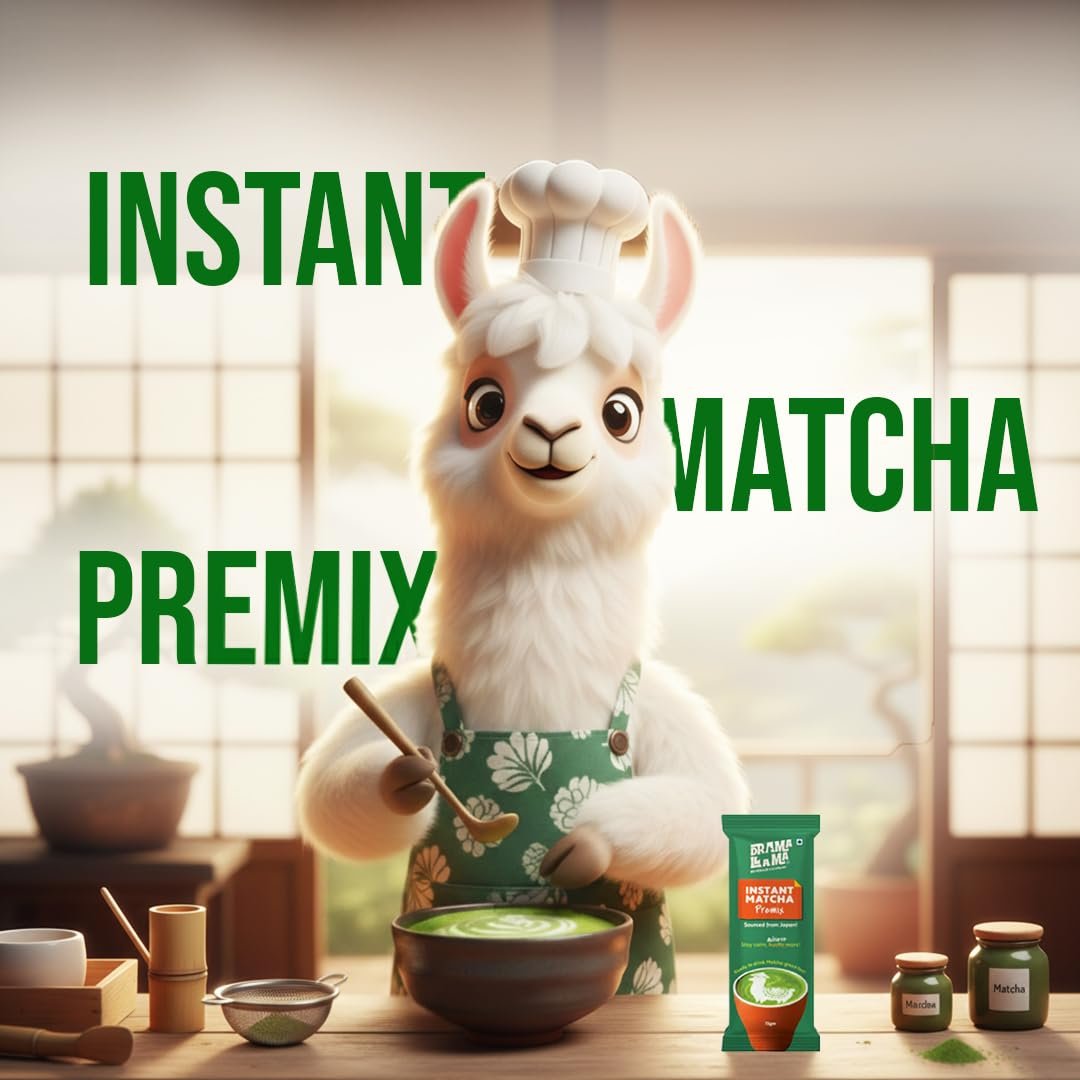 Instant Matcha Premix Latte (3in1) - 3 sachets x 15g (45g - Pack Of 1)|Sourced From Japan|Pure & Authentic, Smooth Taste|With Milk Solids & Sugar For Quick, Café-Style Green Tea Anywhere