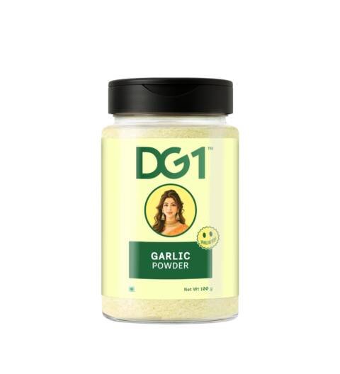 DG1 Garlic Powder | Freeze Dried Garlic Seasoning for Pizza, Pasta, Curry & Cooking | Ready to Use Lahsun Powder | 100g
