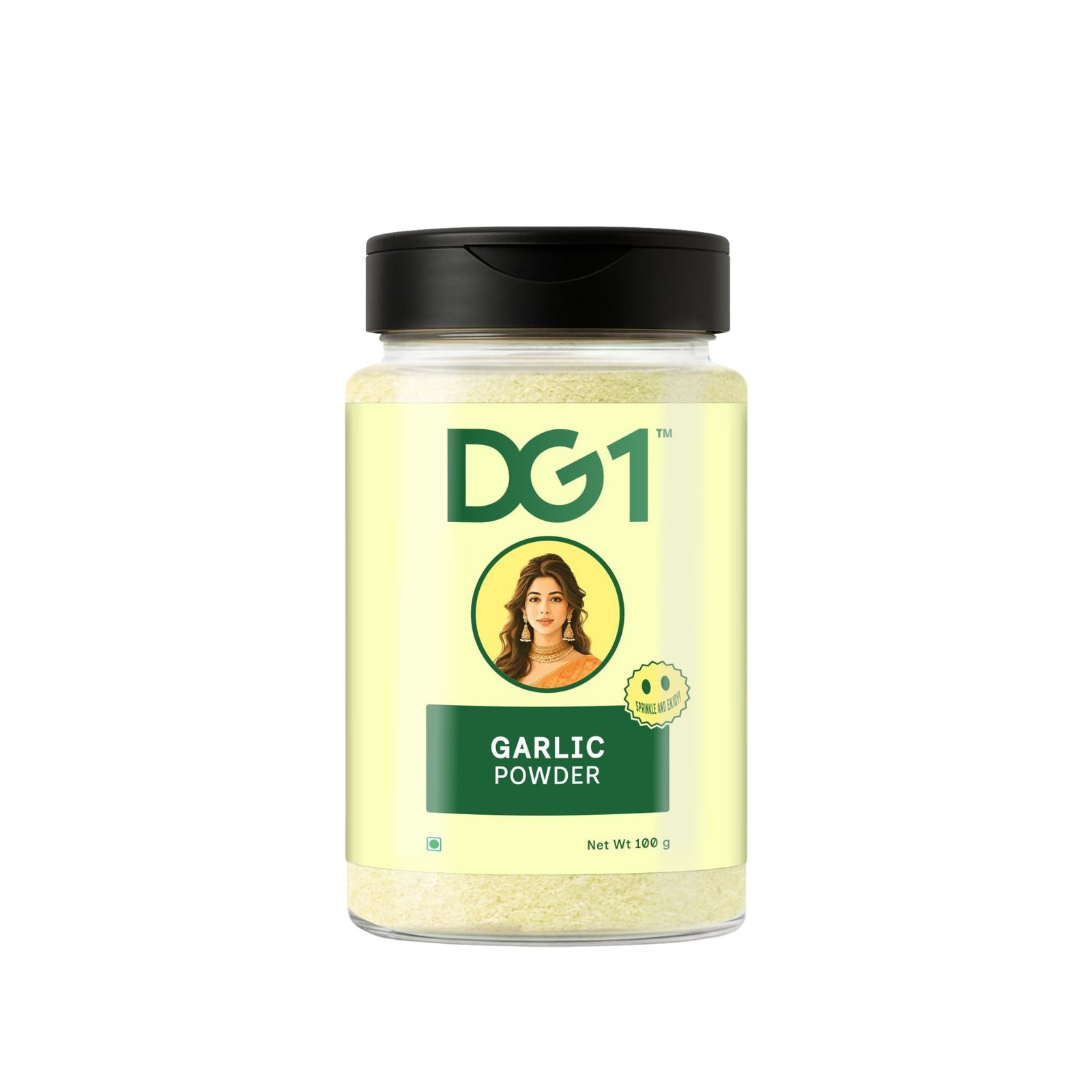 Garlic Powder | Freeze Dried Garlic Seasoning for Pizza, Pasta, Curry & Cooking | Ready to Use Lahsun Powder | 100g