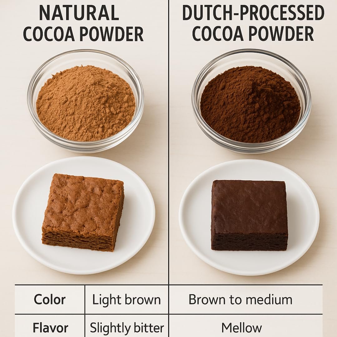 Unsweetened Dutch Processed Cocoa 250g | Baking Use | Alkalised | Medium Brown Colour - Image 5