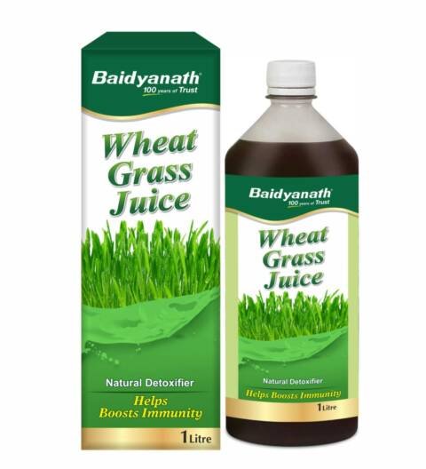 Wheatgrass Juice 1 Litre | Pure Green Superfood Wellness Drink | Supports Detox, Immunity & Gut Health | Rich in Vitamins, Minerals & Chlorophyll | No Added Sugar | For Men & Women