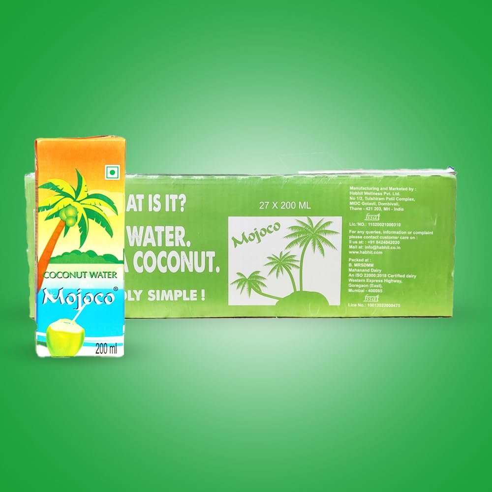 Tender Coconut Water (27x200ml) | Pure and Raw Coconut Water | Enriched with Vitamins & Minerals | No Artificial Flavors, Fragrance, Sugar Additives, or Sweeteners | Nariyal Pani On-The-Go - Image 7
