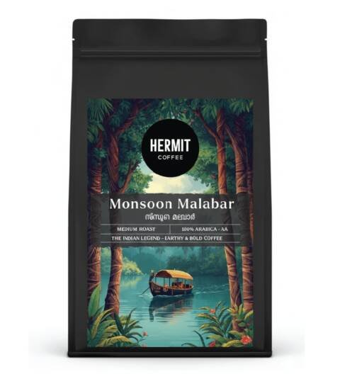 Monsoon Malabar AA - Medium Roast | Made with 100% Specialty Grade Arabica, Freshly Roasted