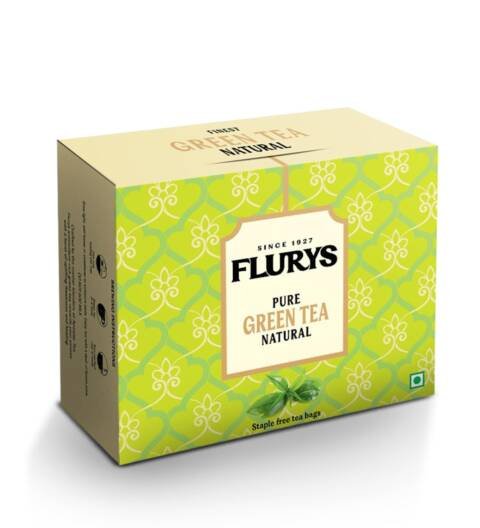 Pure Green Tea – 100 Teabags Foil Pack I Premium Green Tea | Detox & Antioxidant Support