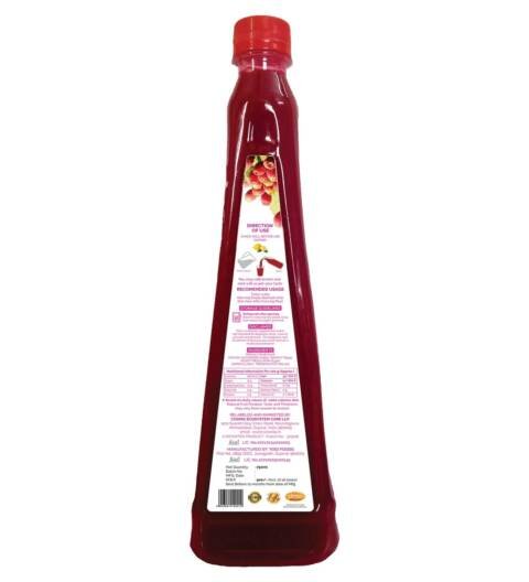 HB+ Prickly Pear Fruit Nectar Juice, Powerful Antioxidant, Sweetened with Stevia, Red, 750 ml (Pack of 4)