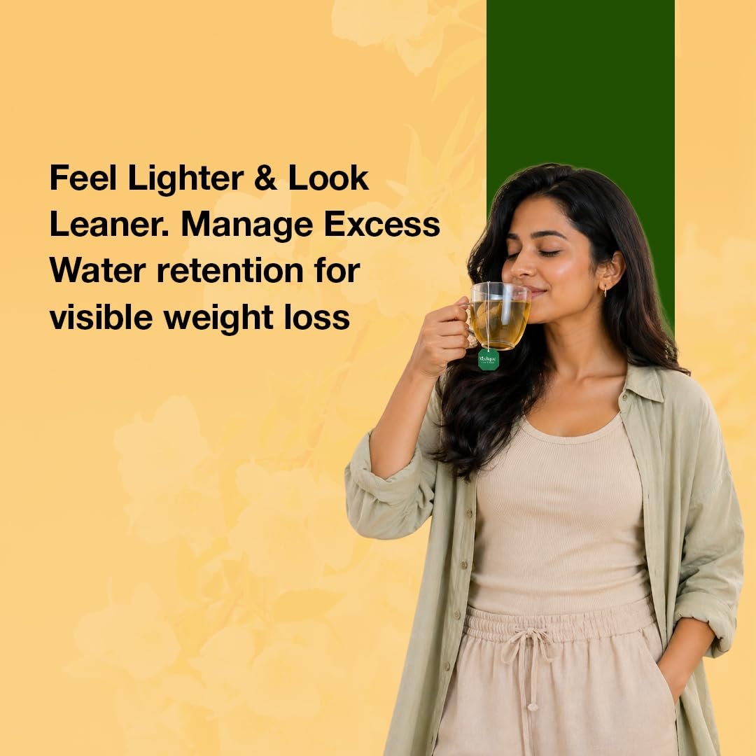 Jasmine Tea Bags | Caffeine Free Herbal Tea for Weight Loss, Stress Relief & Water Retention | Jasmine Infusion for Daily Wellness - Image 6