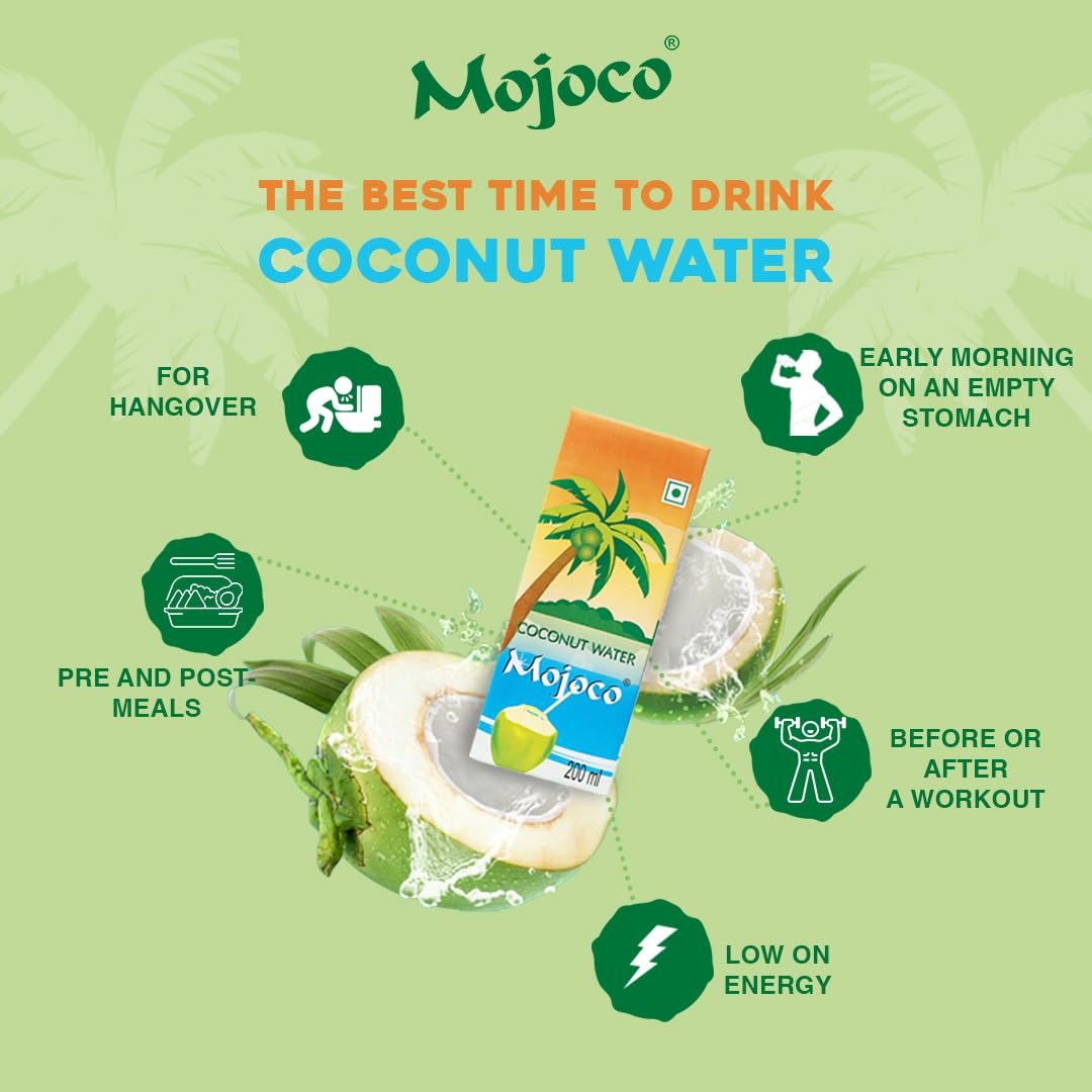 Tender Coconut Water (27x200ml) | Pure and Raw Coconut Water | Enriched with Vitamins & Minerals | No Artificial Flavors, Fragrance, Sugar Additives, or Sweeteners | Nariyal Pani On-The-Go - Image 3