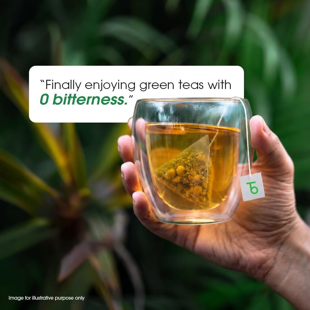 Wellness Green Tea Sampler Pack - 20 Assorted Tea Bags, 10 Flavors × 2 Each | Whole Leaf, 0% Bitterness | Green Tea Variety Pack for Every Mood - Image 7