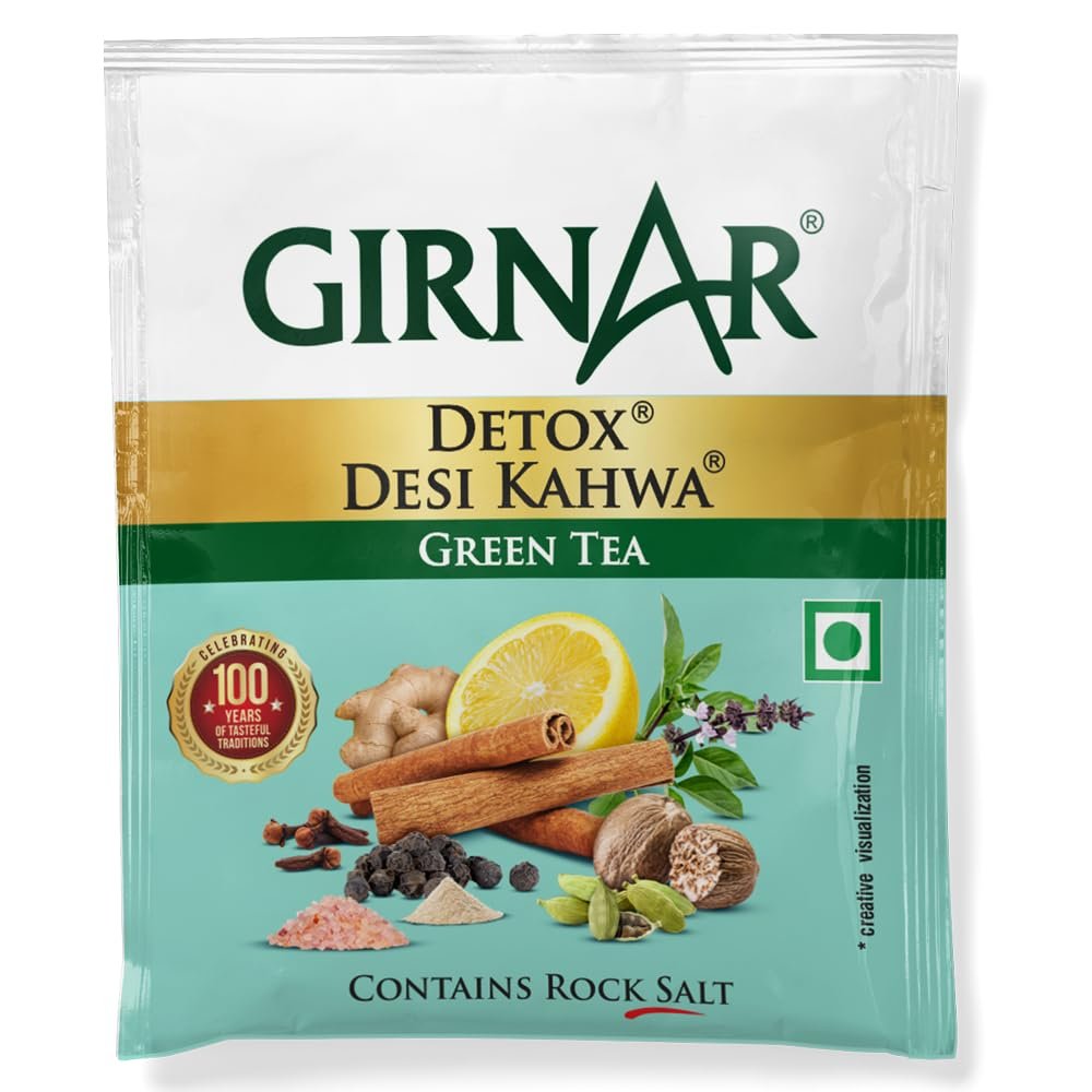 Food & Beverages Pvt. Ltd. Detox Green Tea - Desi Kahwa (36 Tea Bags) 90 gm - Image 6