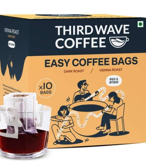 Vienna Roast | Easy Coffee Bags | 100% Arabica | Dark Roast | Pack of 10 | 10 * 10 grams