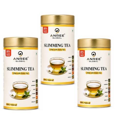 Herbal Wellness Tea Blend | Moringa, Ginger & Green Leaves | 100 gm-PO-3