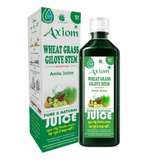 Wheat Grass & Giloy Stem Extract |Natural Detox & Blood Purification – 1000 ml
