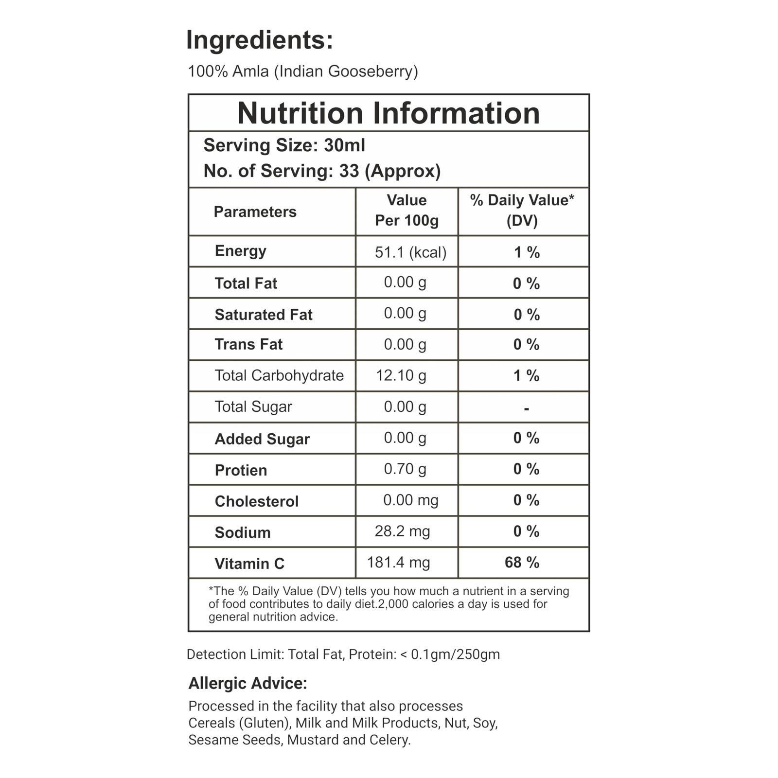 Foods Amla Juice 1L | 100% Pure Indian Gooseberry Juice | No Added Sugar, No Preservatives, No Artificial Flavours | Rich in Vitamin C & Antioxidants | Supports Immunity, Hair & Skin Health | Ayurvedic Health Drink - Image 6