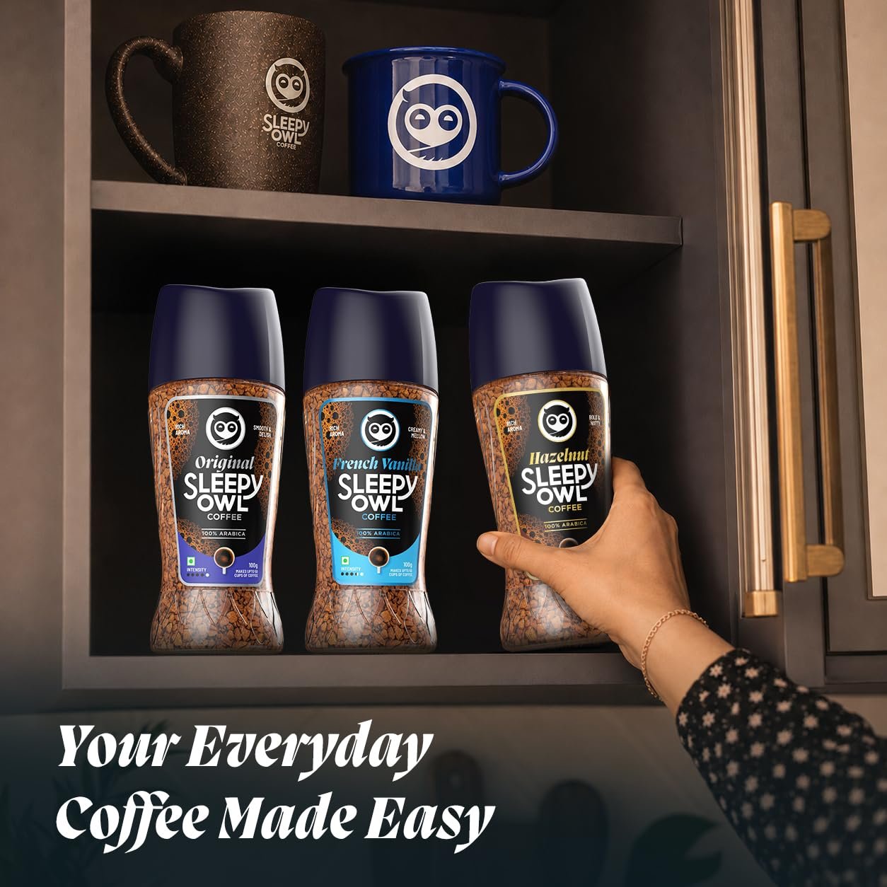 French Vanilla Premium Instant Coffee | 100% Arabica | Microground Technology | Ready in Seconds | Makes 50 Cups | 100g - Image 8