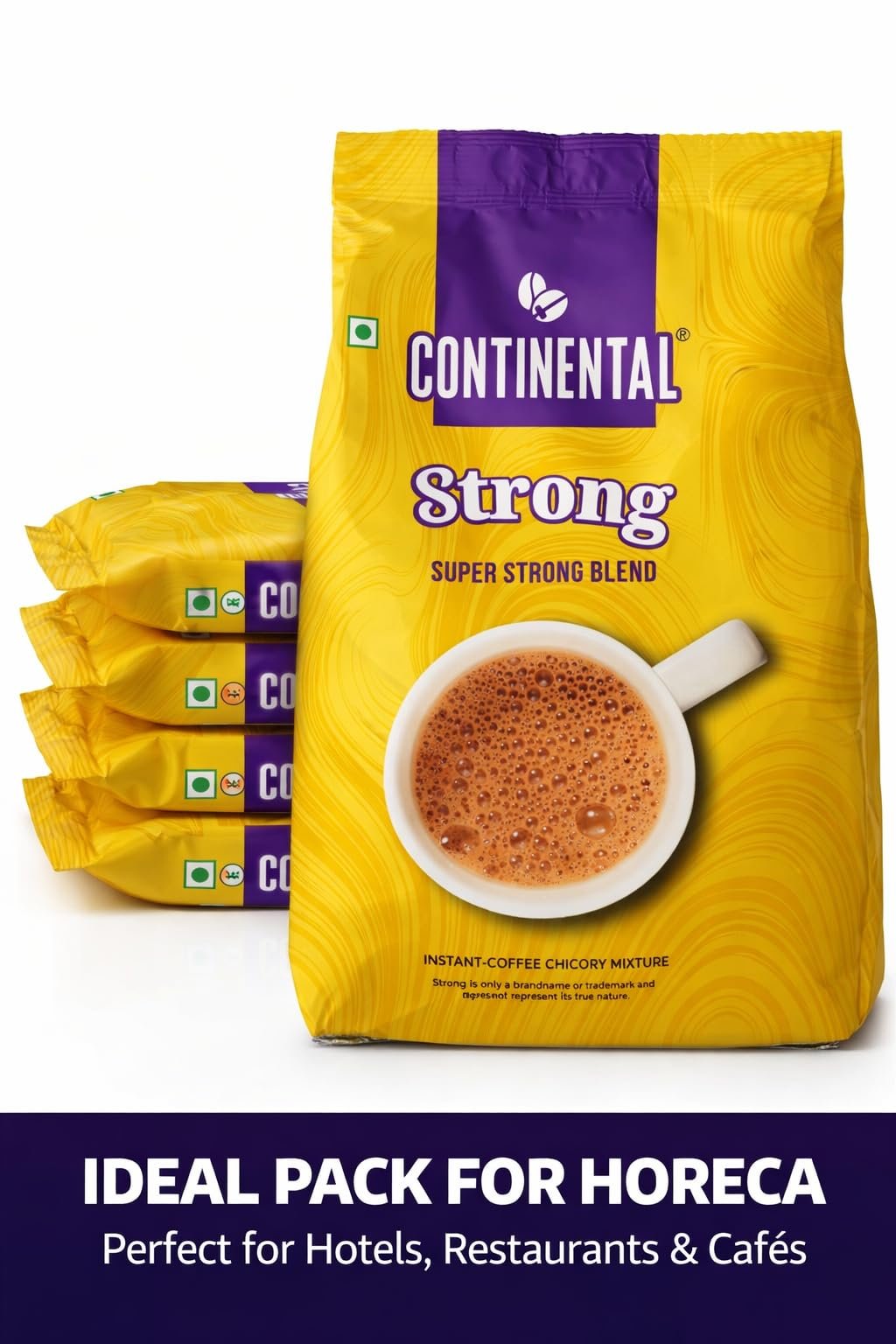 Continental Strong Instant Coffee Powder | 1 Kg Bag | Instant Coffee with Bold Flavor | Rich Aroma | Perfect for Espresso, Cappuccino, and Black Coffee Lovers | Makes Up To 1000 Cups - Image 7