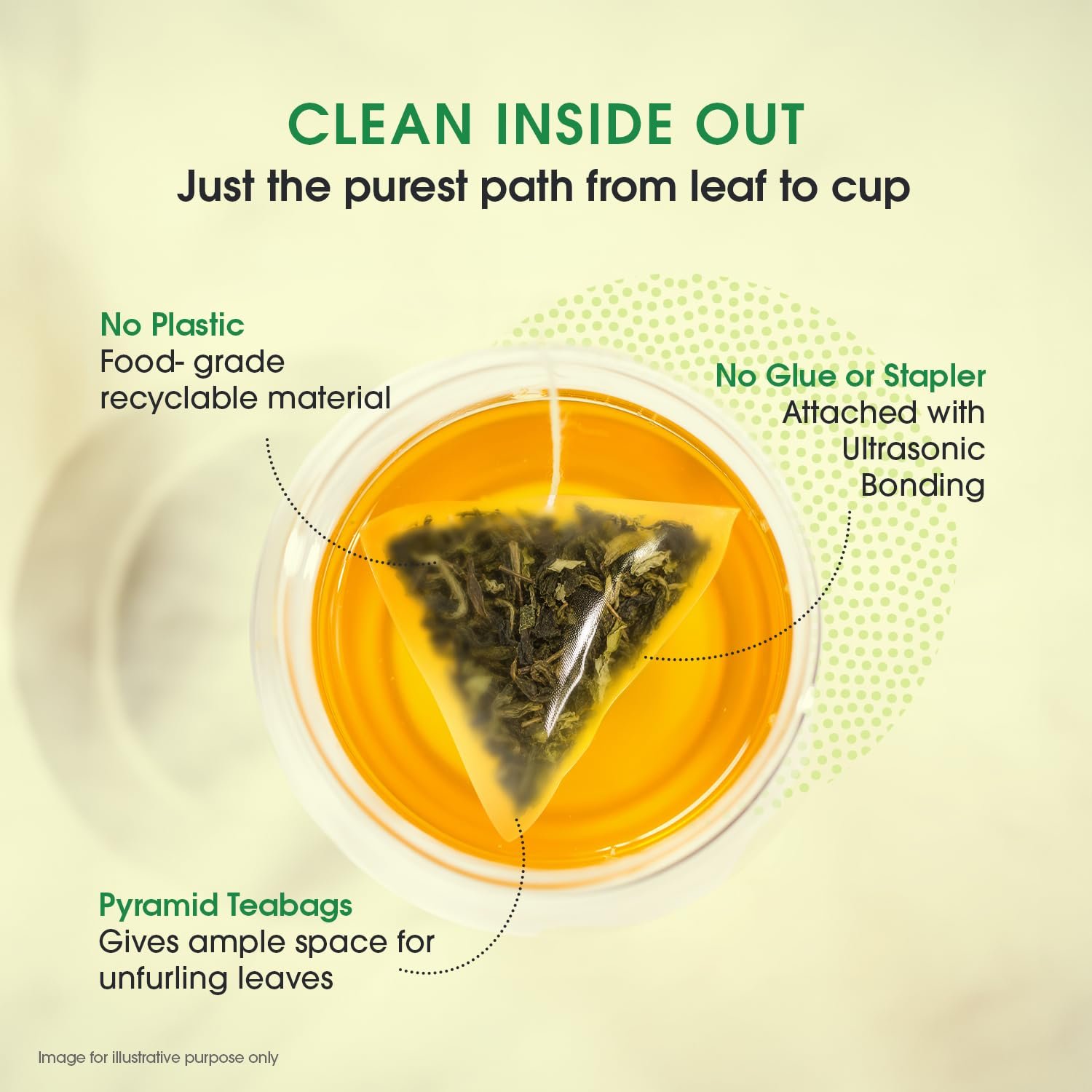 Wellness Green Tea Sampler Pack - 20 Assorted Tea Bags, 10 Flavors × 2 Each | Whole Leaf, 0% Bitterness | Green Tea Variety Pack for Every Mood - Image 6
