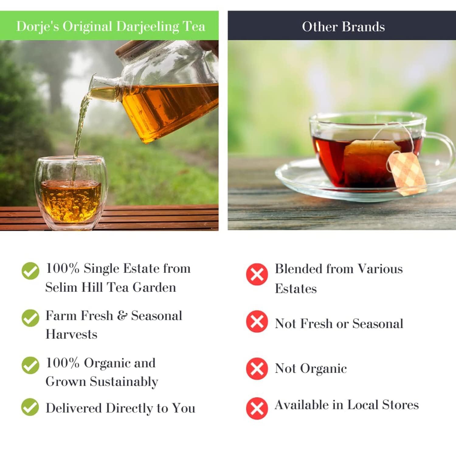 Jasmine Darjeeling Loose Tea | 100g (Pack of 1) | Selim Hill Estate | Floral Flavour with Real Jasmine Buds | Promotes Sleep & Relaxation | Organic Whole Leaf Blend | 40 Cups - Image 5