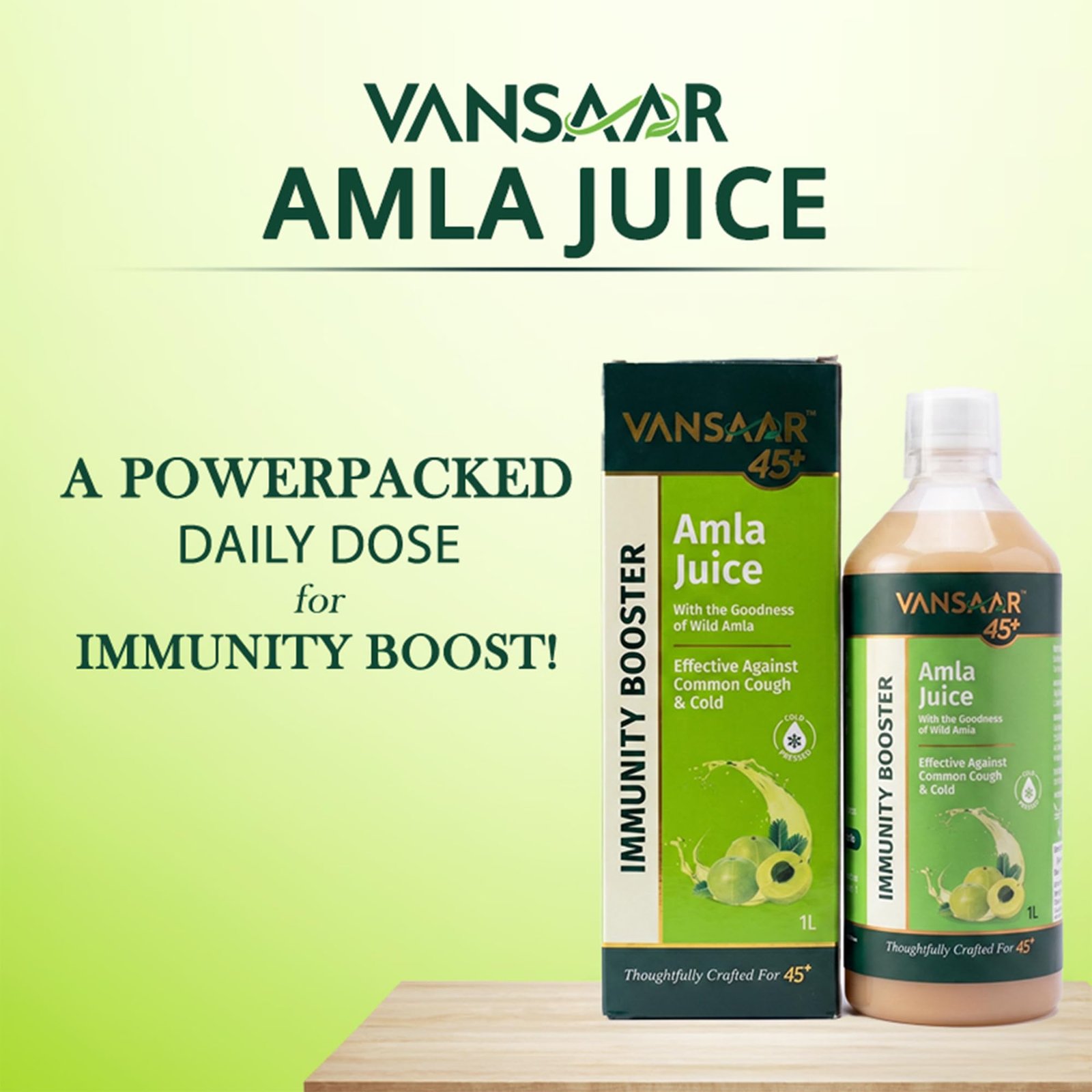 Ayurvedic Tangy Amla Juice - 1L | 100% Cold Pressed Wild Amlas Rich In Vitamin C Sourced from Pratapgarh | Farm to Bottle in 12 Hours | 75 Pure Amlas for Hair Growth & Detoxification - Image 2
