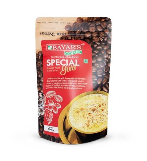 Special Gold Filter Coffee Powder, 70% Coffee, 30% Chicory, 500g