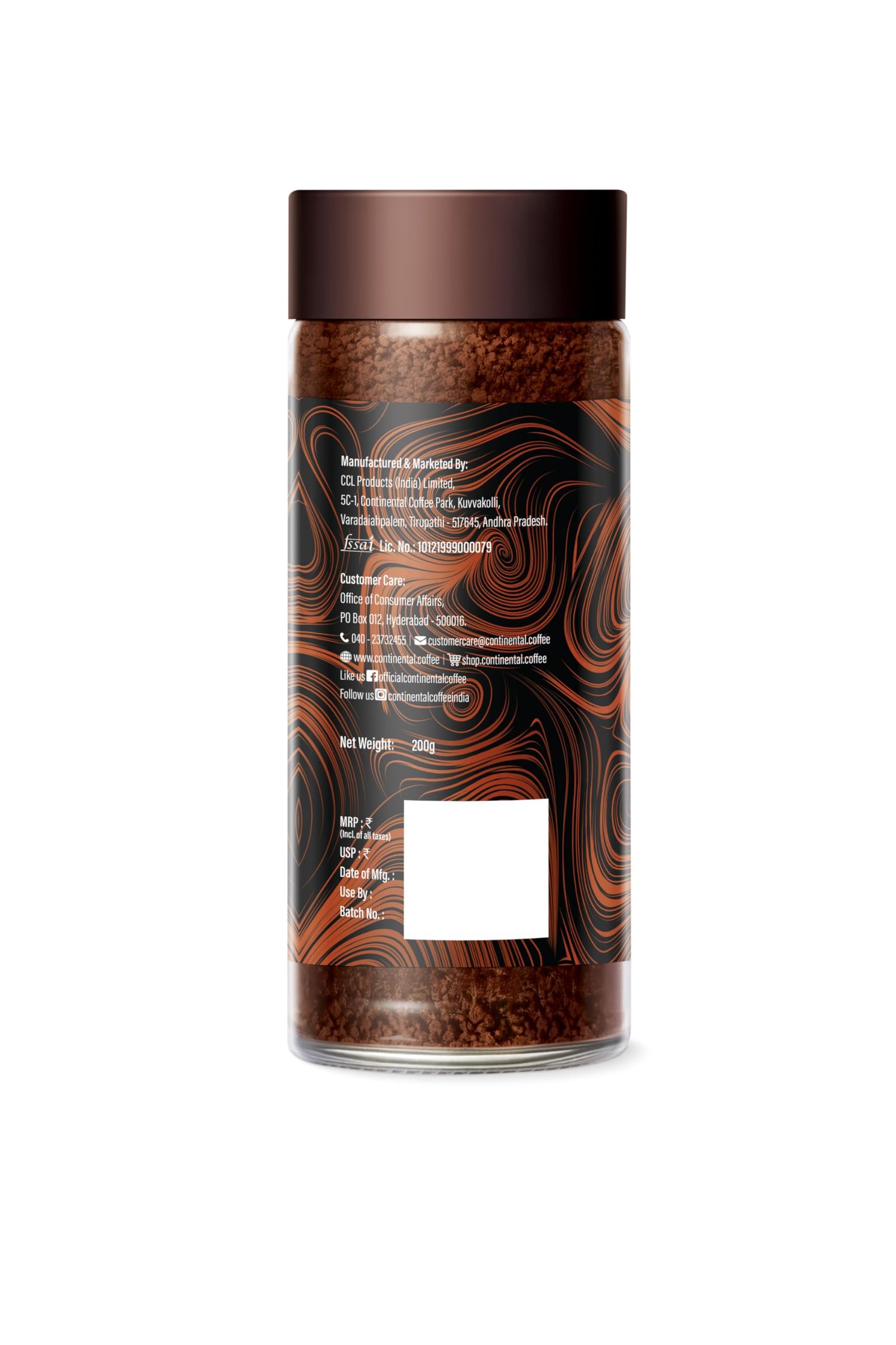 XTRA Instant Coffee Powder | 200g Jar | 30% Chicory and 70% Robusta Coffee | Medium Roast Instant Coffee | Granulated Instant Coffe - Image 7