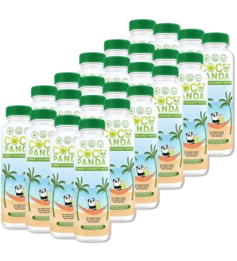 100% Natural Tender Coconut Water - Pack of 24 (each 200 ml) | No Added Sugar or Artificial Flavor | Extracted from Real Green Young Tender Coconuts | Instant Hydration, Energy Booster