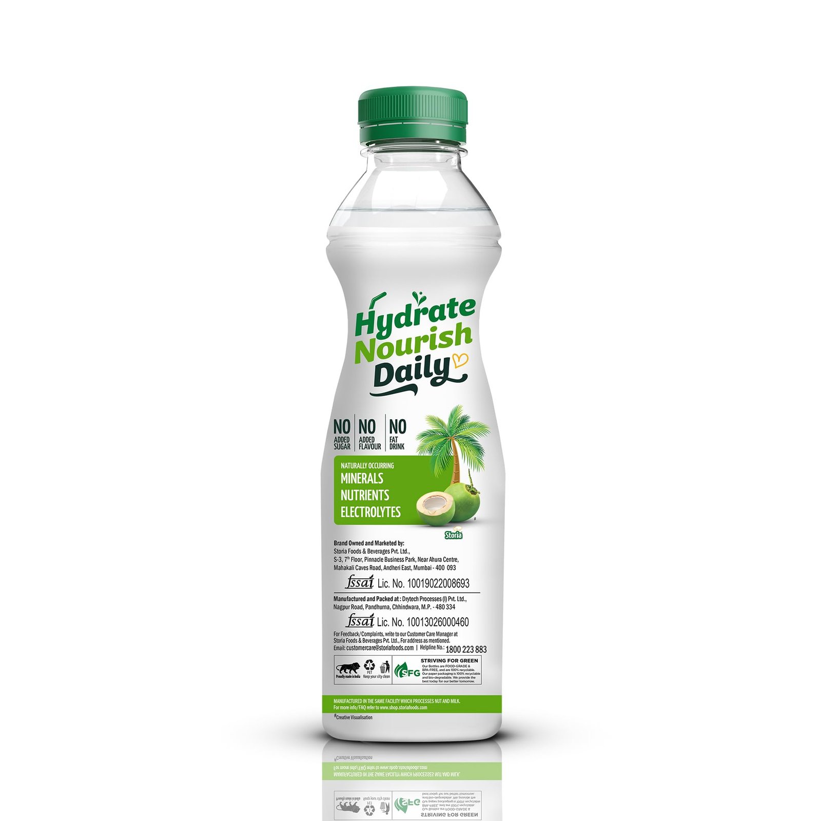 Tender Coconut Water - No Added Sugar - 1000 ml PET Bottle (Pack of 2) - Image 3