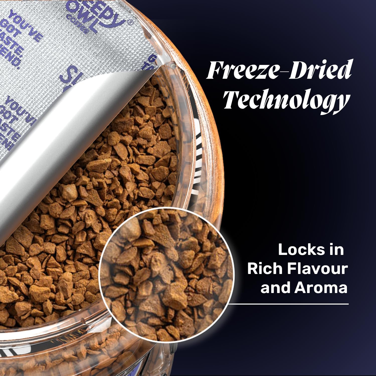 Original 100% Arabica Instant Coffee | Freeze Dried Coffee Powder - 100g | Make Café Style Hot or Cold Coffee, black Coffee, Cappuccino, Latte at Home - Image 2