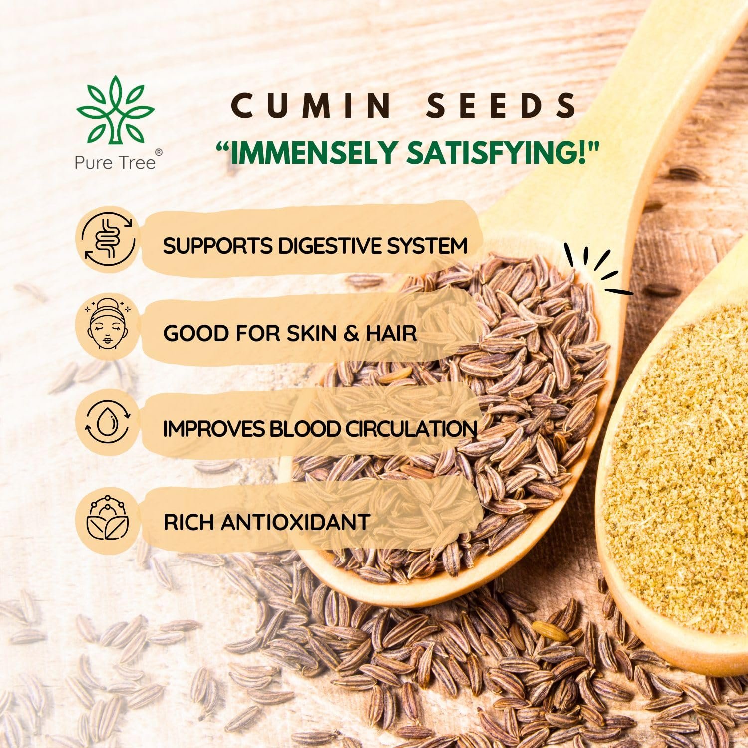 Certified Organic Jeera Seeds | 250 g | Cumin Seeds | Sabut Jeera Whole Spices | Jeelakarra | Zeera | For Curries & Veg - Image 7