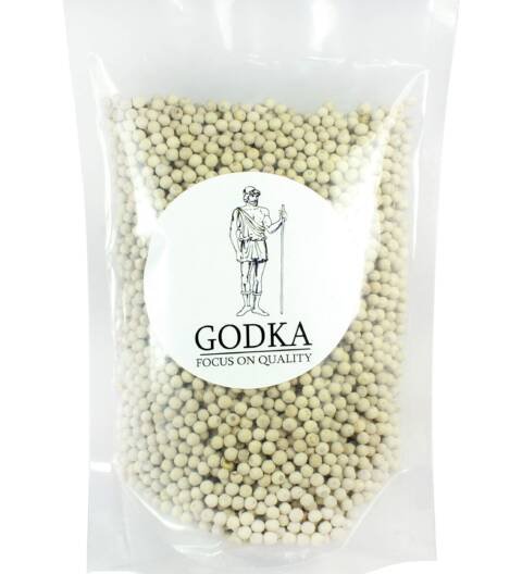Organic Whole White Pepper/Sabut Safed Mirch,200 grams