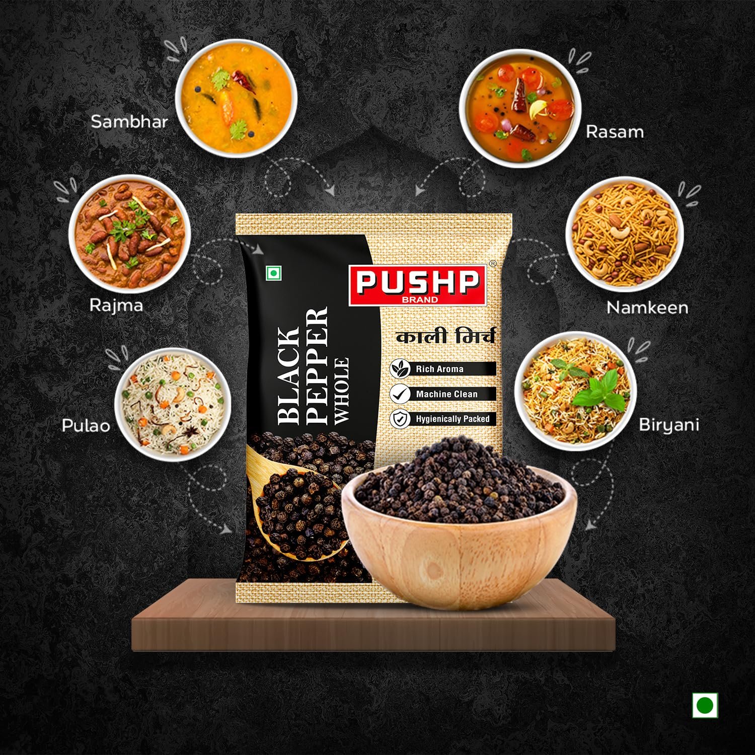 Whole Black Pepper | 500 g Pouch | Natural Kali Mirch whole | Premium Spices for Everyday Cooking Pure & Aromatic | Pack of 1 - Image 7