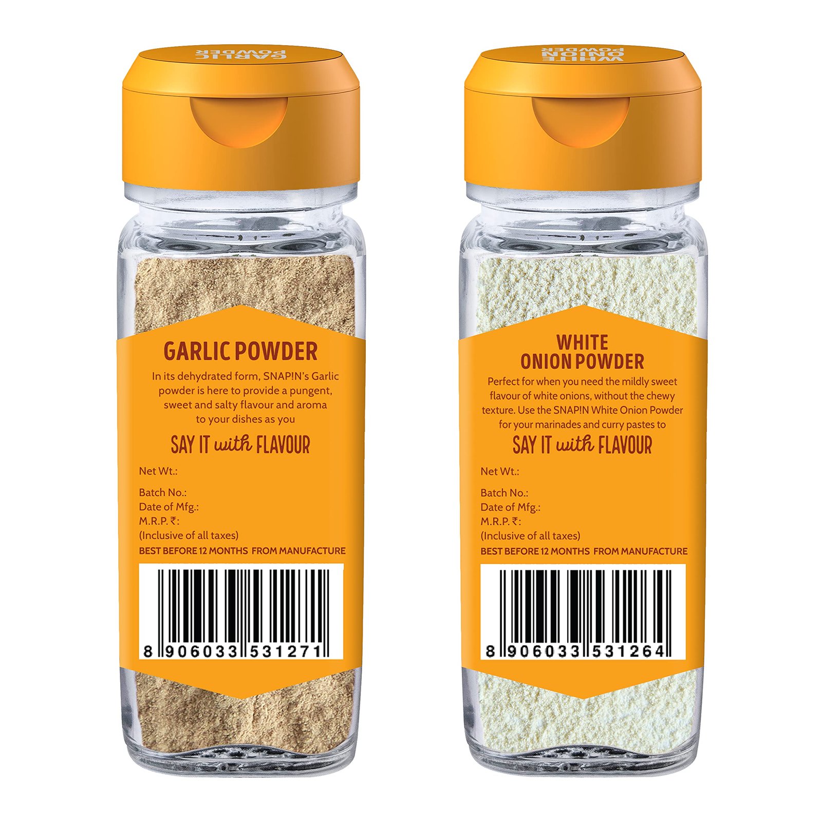 Garlic Powder & White Onion Powder (50g+50g) | Ready to use | Sourced From Rajasthan & Gujarat | Zero added Colours, Fillers & Preservatives | Pack of 2 - Image 8