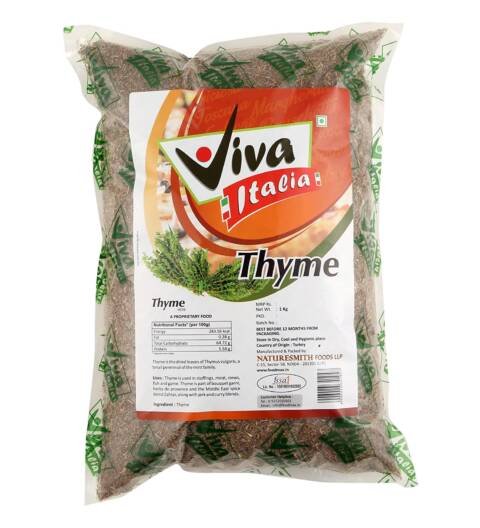 VIVA ITALIA THYME-1Kg || BIG POUCH NATUREAL HERB READY TO USE