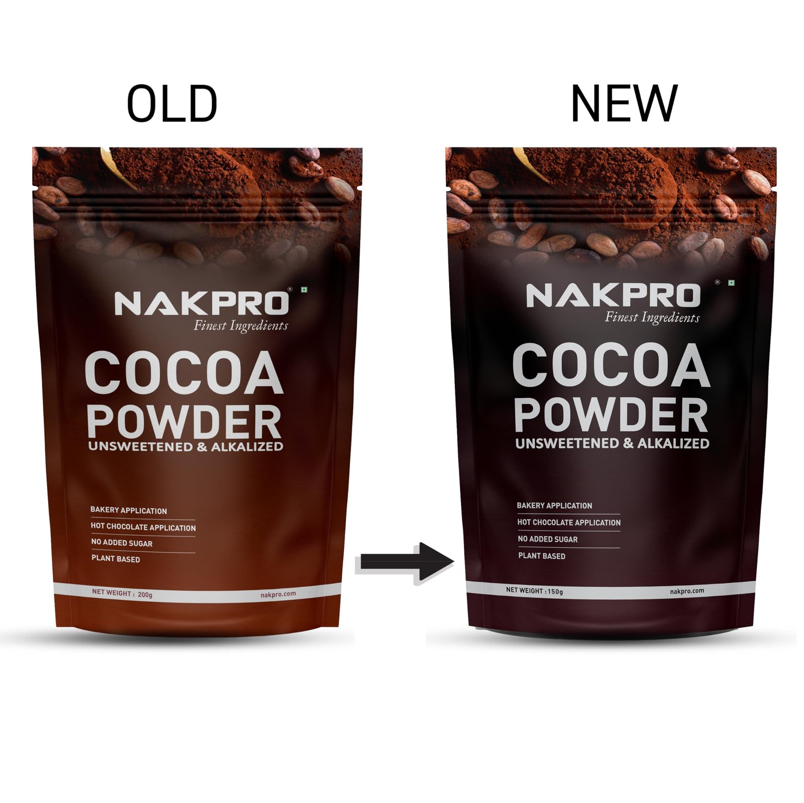 100% Pure & Natural Unsweetened Plant Based Cocoa Powder, 150g | 22.5g Protein | Ideal for Cake, Baking, Hot Chocolate, Milkshakes & More (150g) - Image 3
