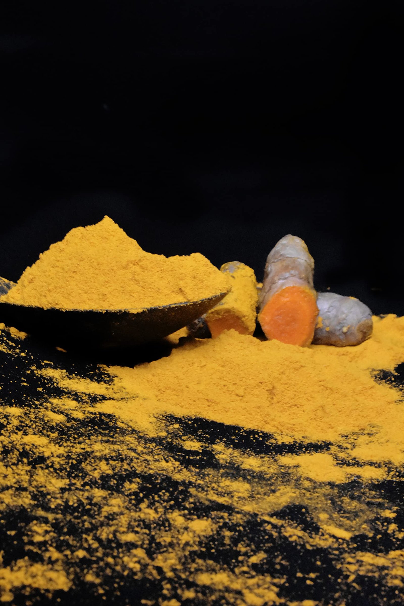 Lakadong Turmeric Powder | Certified High Curcumin | Hand-Harvested & Sun-Dried | Naturally Grown in Meghalaya | Pure & Authentic | Glass Jar | 500g - Image 2