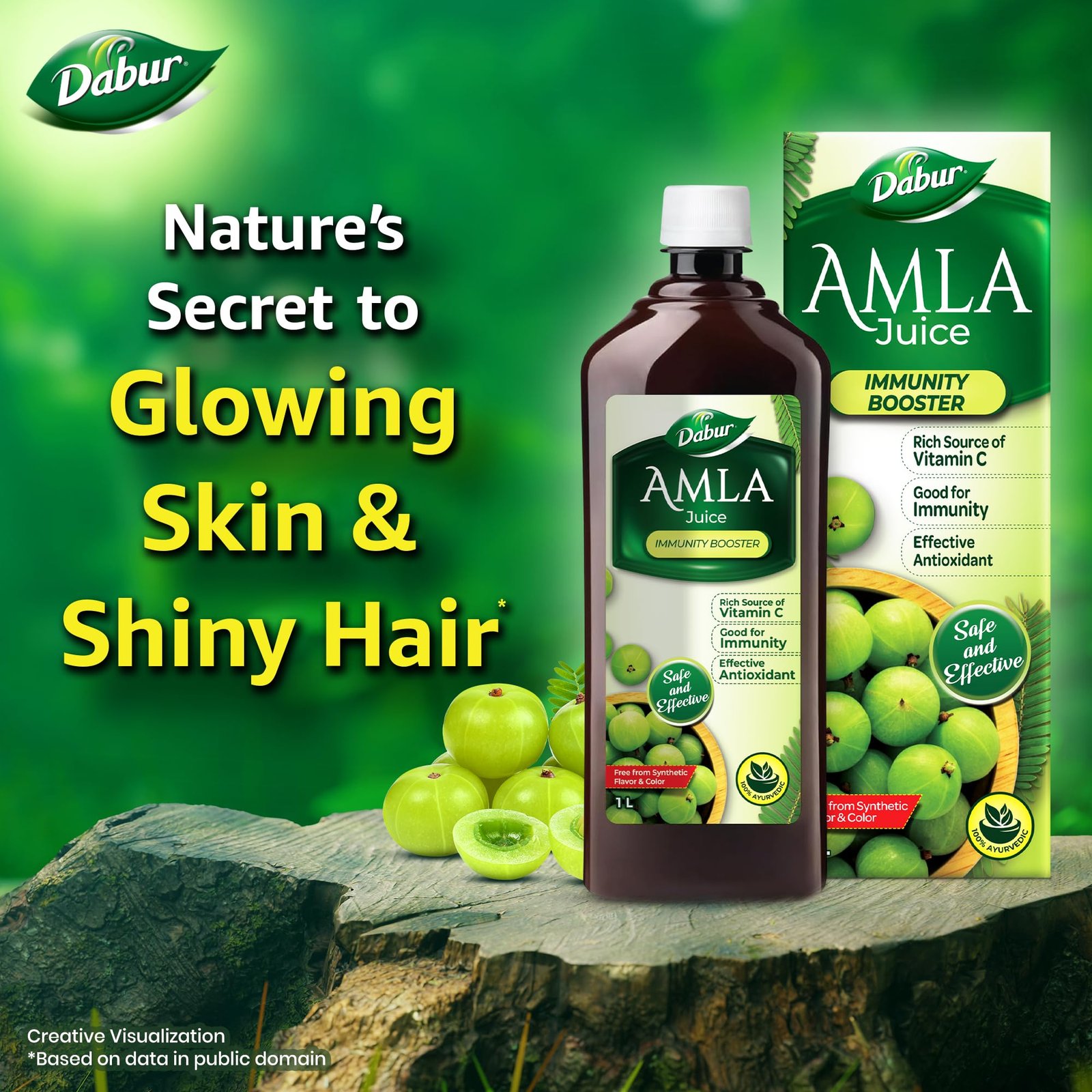 Amla Juice: Rich Source of Vitamin C and Antioxidants for Immunity boosting |Pure, Natural and 100% Ayurvedic Juice -1L - Image 2